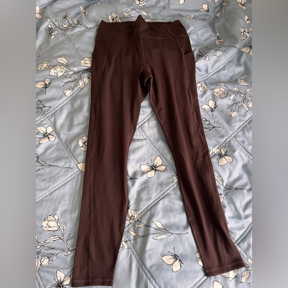 Fabletics Chocolate Brown Leggings